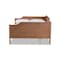 Baxton Studio Alya Classic Traditional Farmhouse Walnut Brown Finished Wood Full Size Daybed 182-11173-Zoro - alternate 3